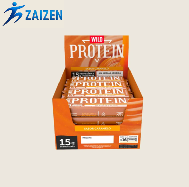 Caja Barras Wild Protein 45 g