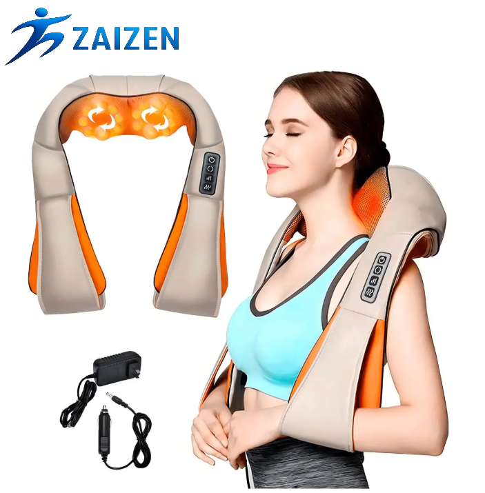 Masajeador Eléctrico Cuello Hombro Espalda Calor